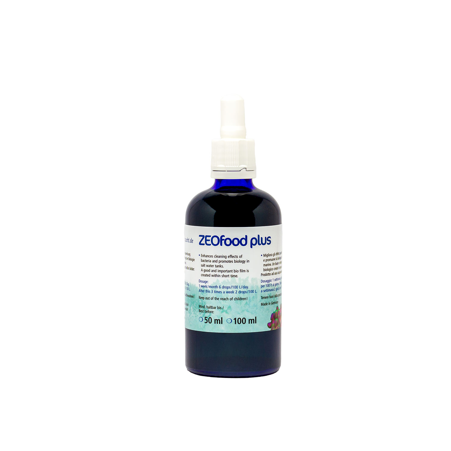 Korallen-Zucht ZEOfood Plus - 100 ml Korallen-Zucht ZEOfood Plus - 100 ml