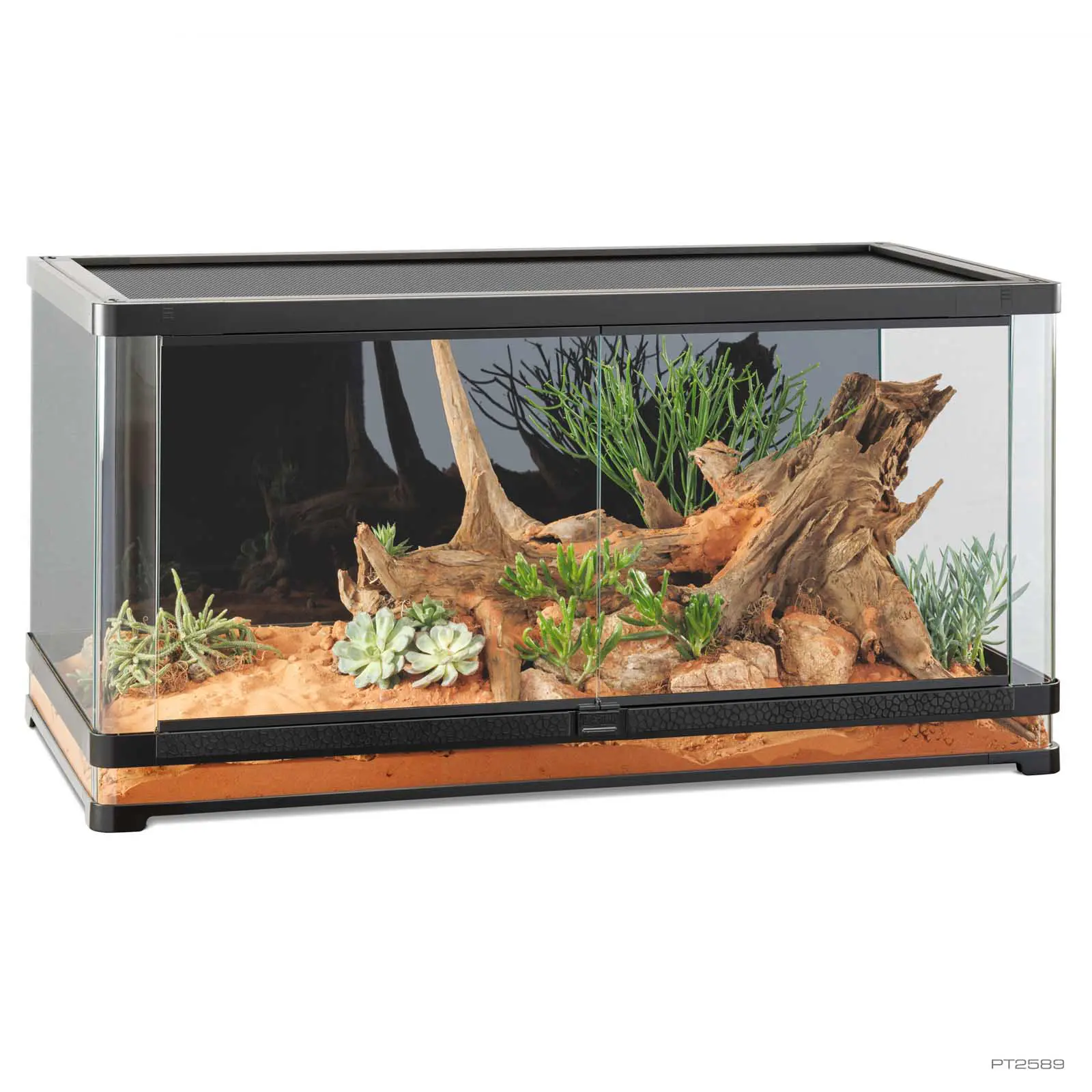 Exoterra Vista 120XL Panoramic Natural Terrarium 47x24x24 Exoterra Vista 120XL Panoramic Natural Terrarium 47x24x24
