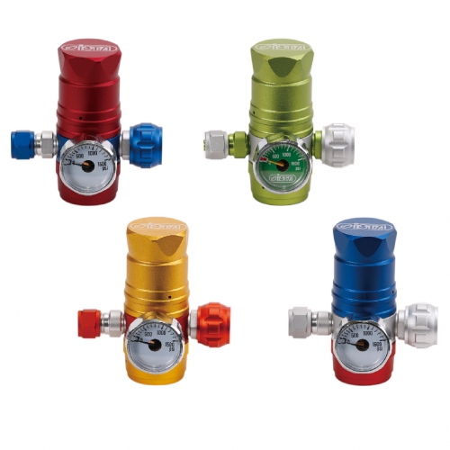 ISTA Vertical Pressure Reduced Regulator (Face - Up) Blue ISTA Vertical Pressure Reduced Regulator