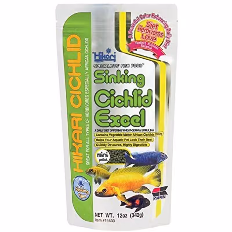 Hikari Sinking Cichlid Excel 342 gm Hikari Sinking Cichlid Excel