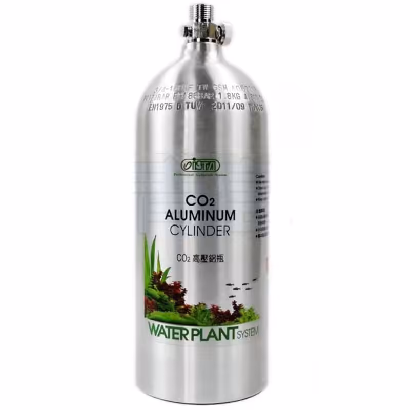 ISTA Aluminum CO2 Cylinder (Face-Up)