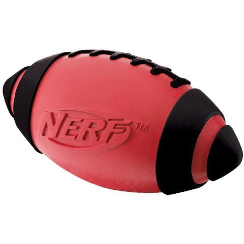 NERF Rubber Squeak Football 7-inch NERF Rubber Squeak Football 7-inch