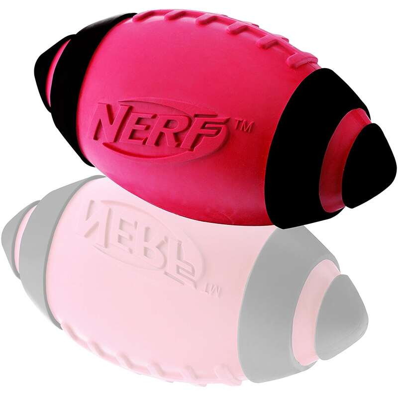 NERF Rubber Squeak Football 7-inch NERF Rubber Squeak Football 7-inch - Image 2