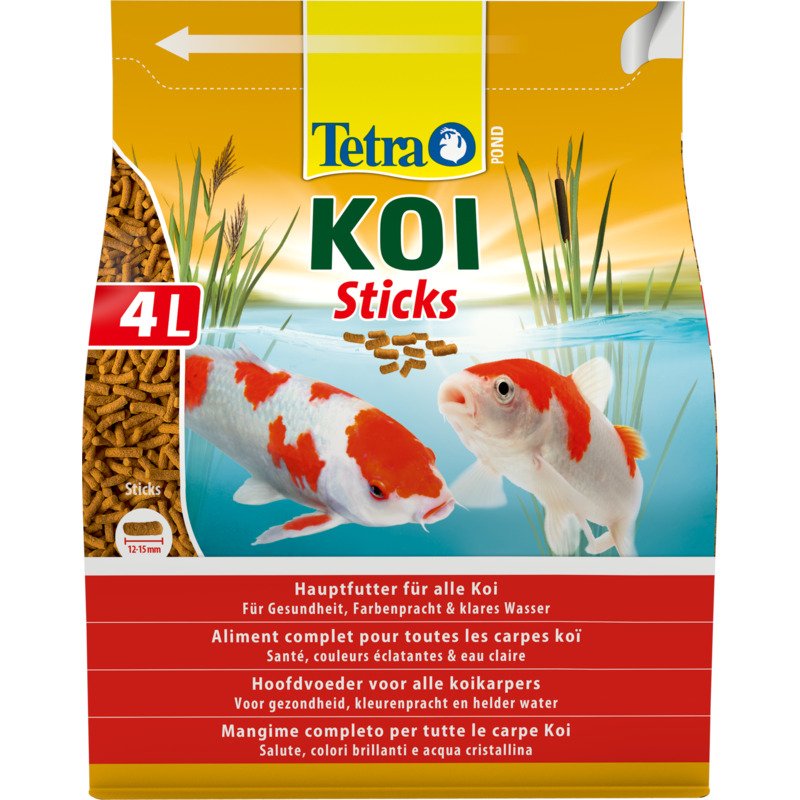 Tetra Pond Koi Sticks 4 Litre Tetra Pond Koi Sticks