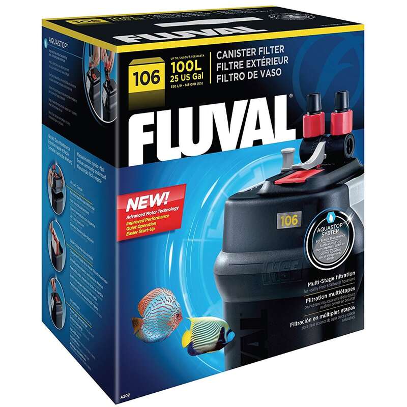 Fluval 106 Canister Filter Fluval 106 Canister Filter