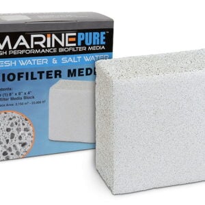 Marinepure Block High Performance Biofilter Media (8X8X4 In) Indiefur.com