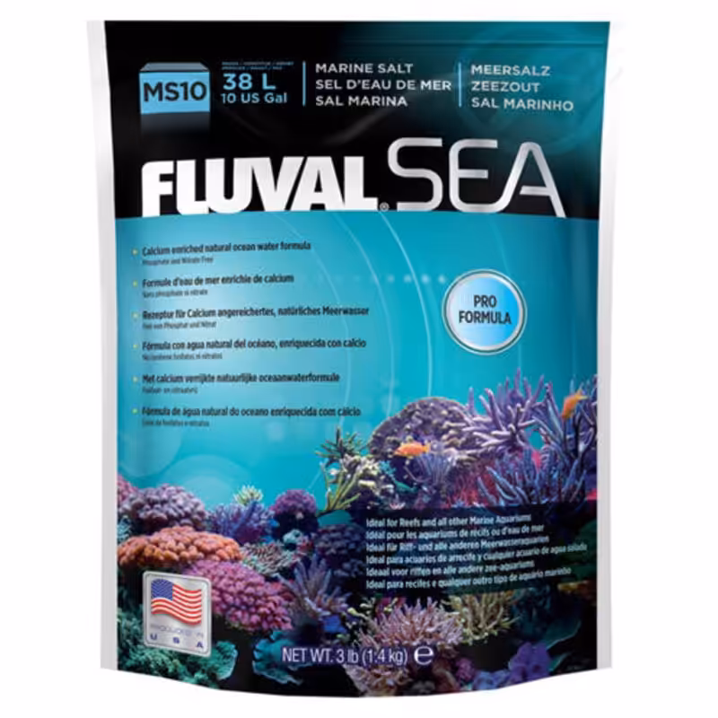 Fluval Sea Salt 3 Lbs 10 US Gal Indiefur.com