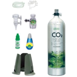 ISTA 1L CO2 Aluminum Cylinder Set Face up - Basic - Image 2