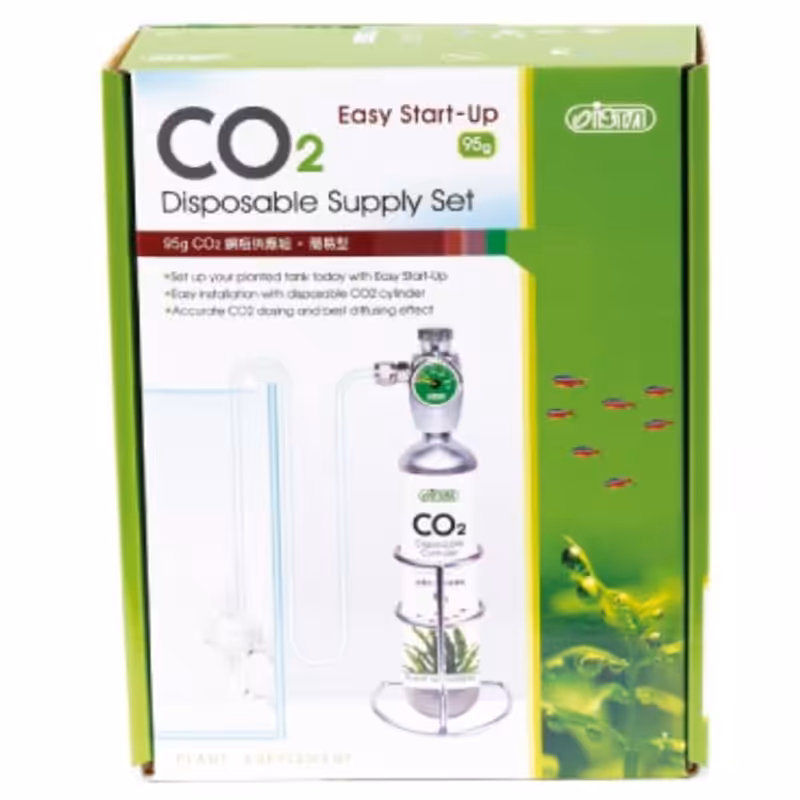 ISTA 95g CO2 Disposable Supply Set - Easy Start Up Indiefur.com