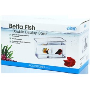 ISTA Betta Fish Double Display Case Indiefur.com