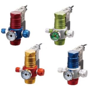 ISTA Single Gauge Pressure Reduced Co2 Controller Blue - Image 2