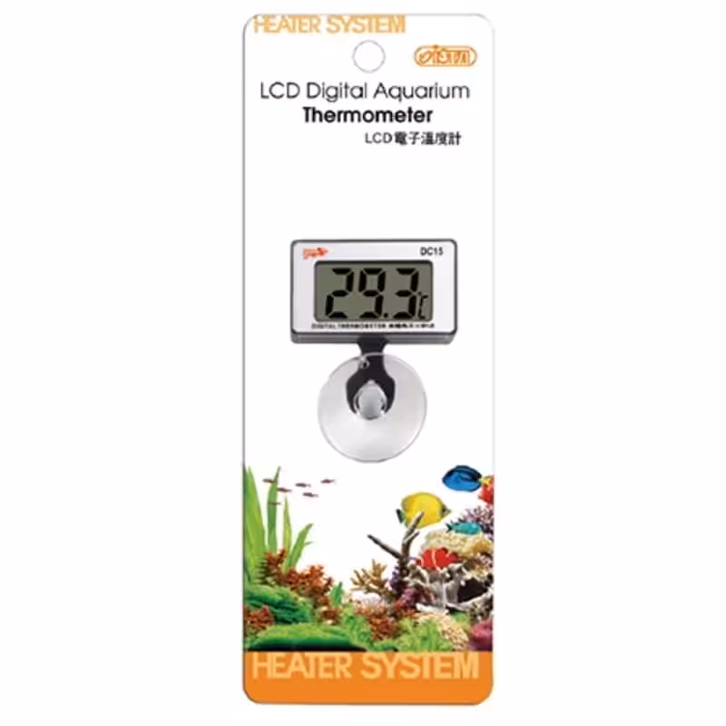 ISTA LCD Digital Aquarium Thermometer Indiefur.com
