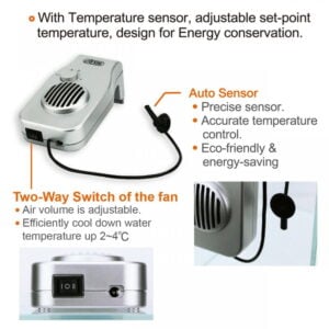 ISTA Thermostat Cooling Fan Indiefur.com