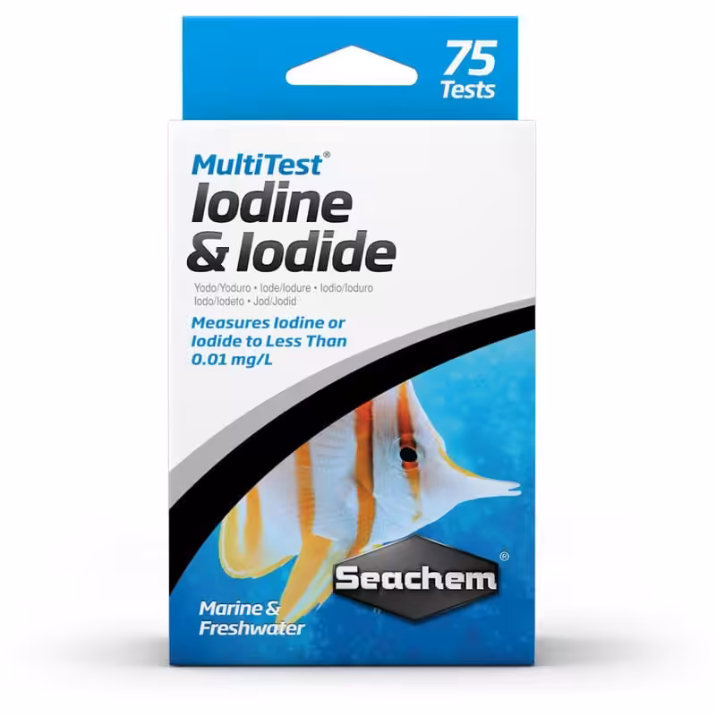 Seachem Multitest Iodine & Iodide Indiefur.com