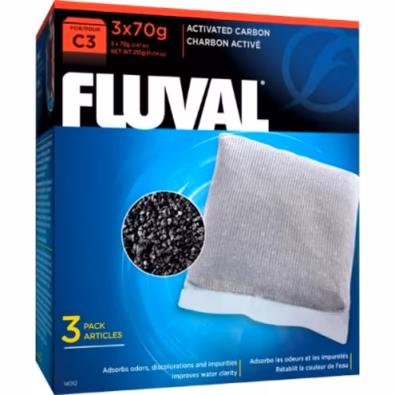 Fluval C3 Activated Carbon Indiefur.com