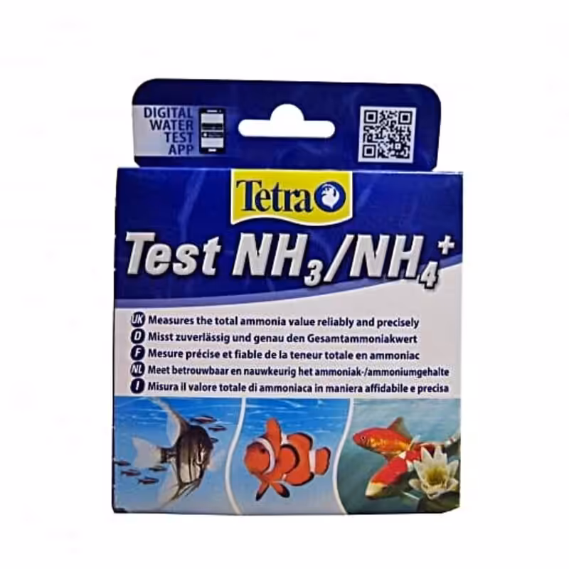 Tetra Ammonia Test Kit NH3 NH4 Indiefur.com