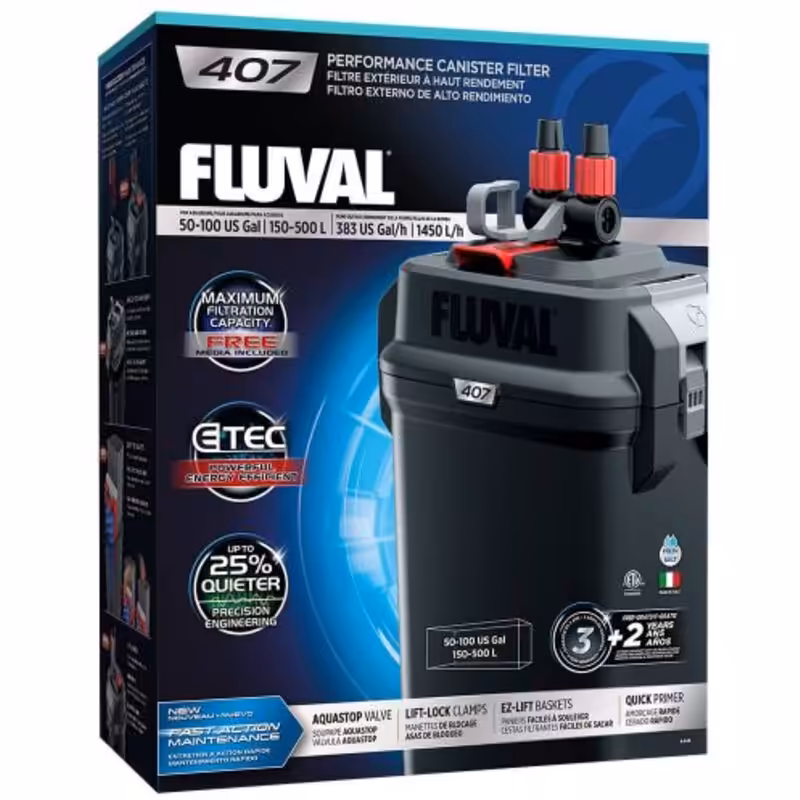 Fluval 407 Performance Canister Filter Fluval 407 Performance Canister Filter
