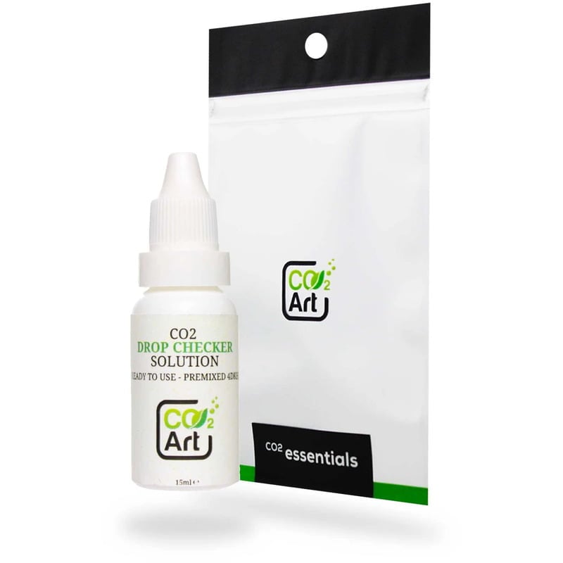 Co2Art Aquarium CO2 Drop Checker Solution 15 ml Aquarium CO2 Drop Checker Solution 15ml
