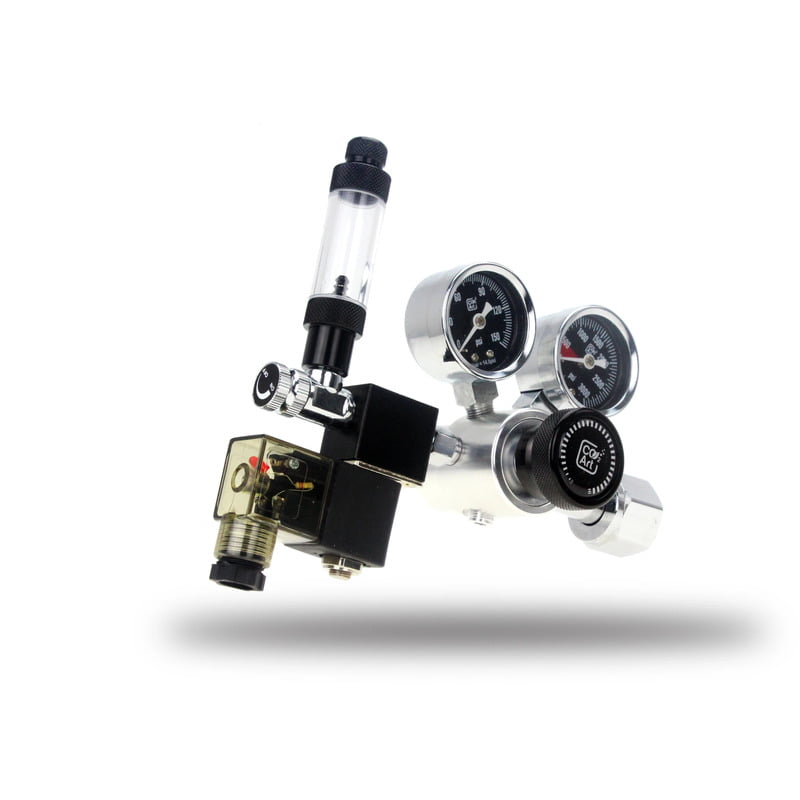 Co2Art PRO-SE Series - Aquarium CO2 Dual Stage Regulator with Integrated Solenoid Co2Art PRO-SE Series - Aquarium CO2 Dual Stage Regulator with Integrated Solenoid - Image 2