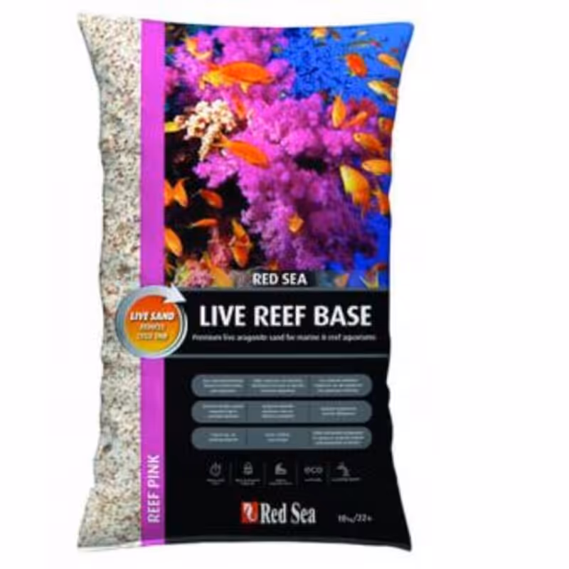 Red Sea Reef Base Live Sand Pink