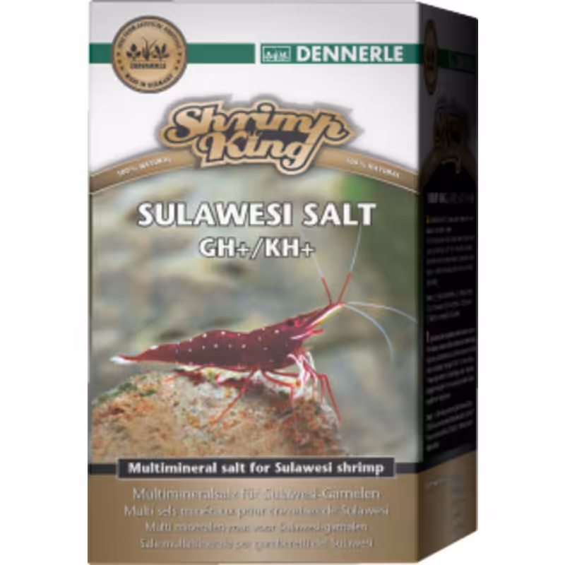 Shrimp King Sulawesi Salt GH + KH+ 200 gm