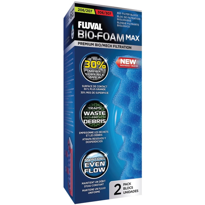 Bio-Foam Max for 206/306, 207/307 Canister Filter 2-Pack Bio-Foam Max for 206/306, 207/307 Canister Filter 2-Pack