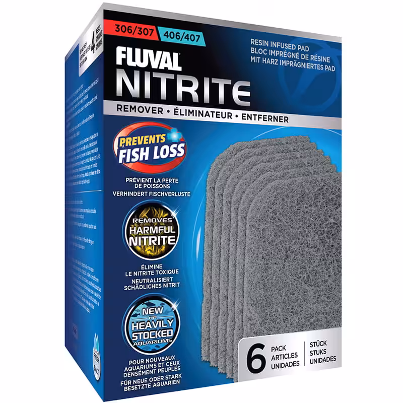 Nitrite Remover for 306/406, 307/407 Canister Filter, 6-Pack Nitrite Remover for 306/406, 307/407 Canister Filter, 6-Pack