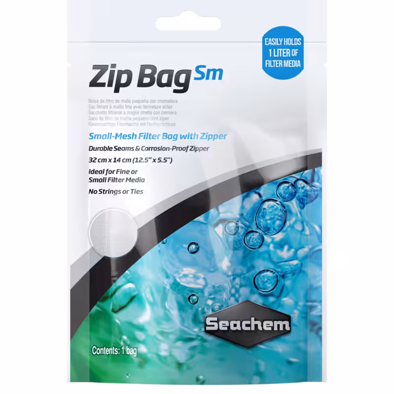 Aquarium and Pet Supplies on Sale Seachem Zip Bag