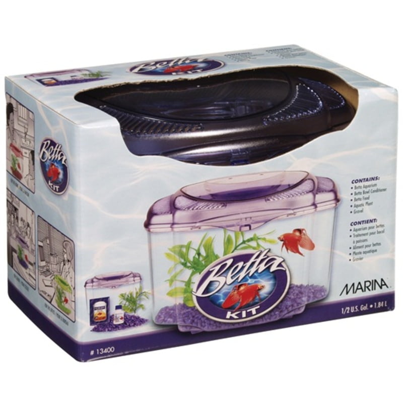 Marina Betta Kit Purple - V Marina Betta Kit Purple- V