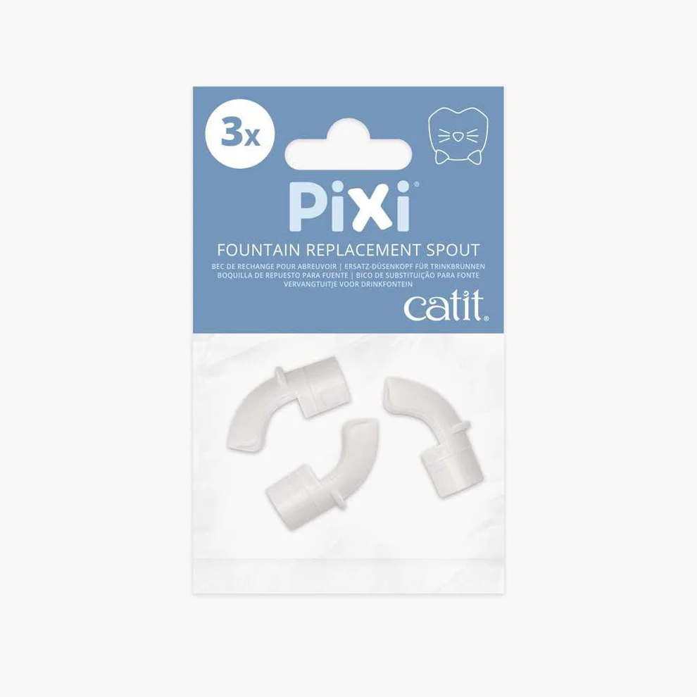 Catit Pixi Fountain Replacement Spout- 3pk