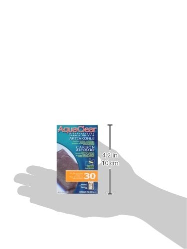 Activated Carbon Insert for Fluval AquaClear 30 Power Filter 165 g , 3 - Pack Activated Carbon Insert for Fluval AquaClear 30 Power Filter 165 g , 3 - Pack - Image 4