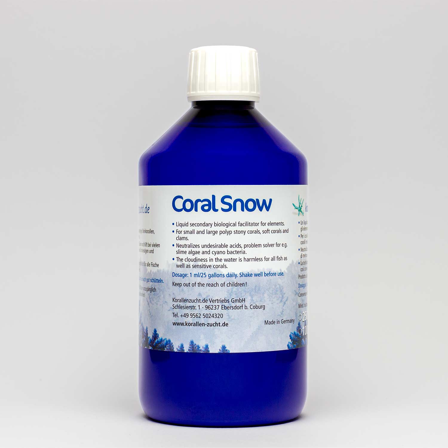 Korallen-Zucht Coral Snow - 500 ml Korallen-Zucht Coral Snow - 500 ml