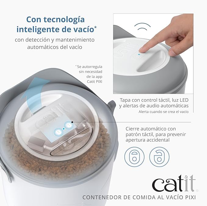 Catit Smart Pixi Vaccum Food Container Catit Smart Pixi Vaccum Food Container - Image 3