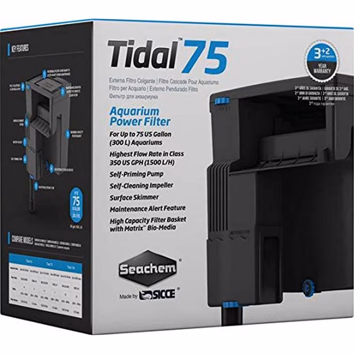 Aquarium and Pet Supplies on Sale Seachem Tidal Filter 75