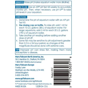 API pH UP 473 ml