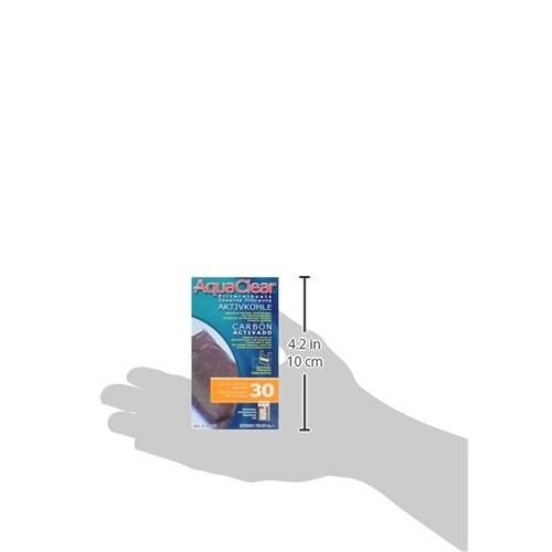 Activated Carbon Insert for Fluval AquaClear 30 Power Filter 165 g , 3 - Pack