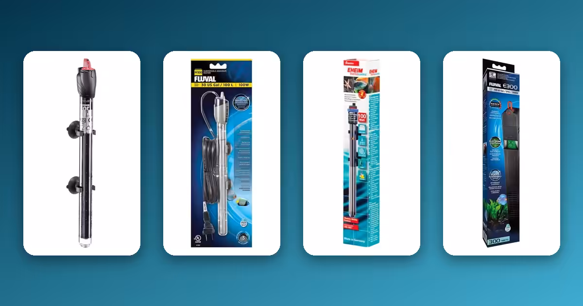 Best Aquarium Heaters, Sized by Tank Volume Best Aquarium Heaters, Sized by Tank Volume