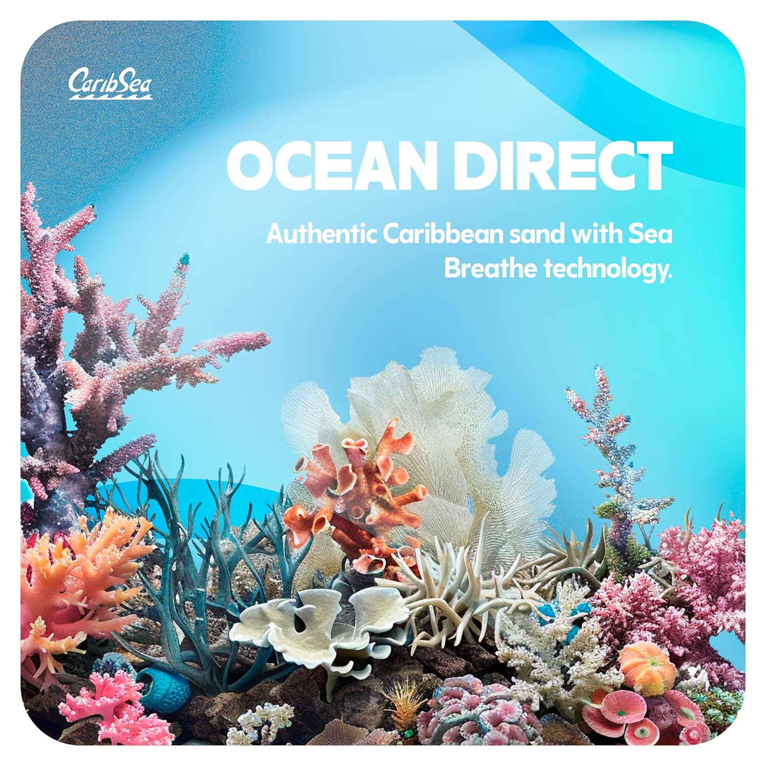 CaribSea Oolite Ocean Direct Live Reef Sand 20 lbs CaribSea Oolite Ocean Direct Live Reef Sand 20 lbs