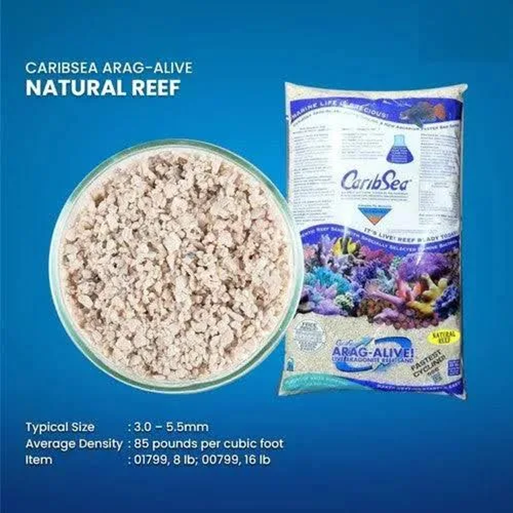 CaribSea Special Grade Arag-Alive Reef Sand 20 lbs CaribSea Special Grade Arag-Alive Reef Sand 20 lbs