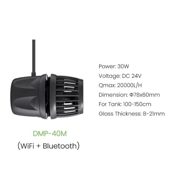 Jecod DMP 40 Wavemaker 20000 Litre per hour WiFi / Bluetooth App Controlled Jebao DMP 40 Wavemaker