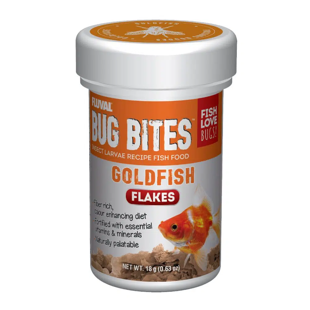 Fluval Bug Bites Goldfish Formula Flakes (18g)