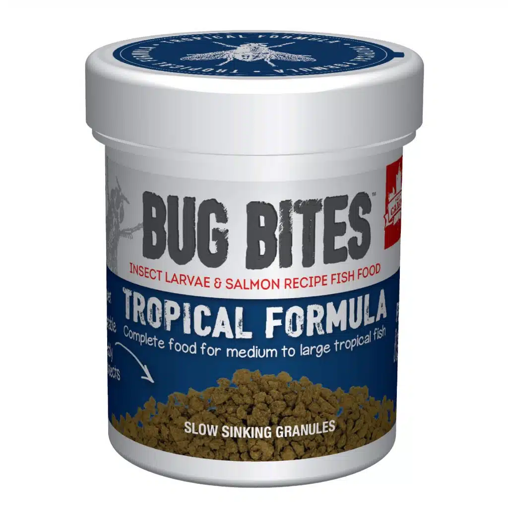Fluval Bug Bites Tropical Formula Granules M-L (45g) A6355