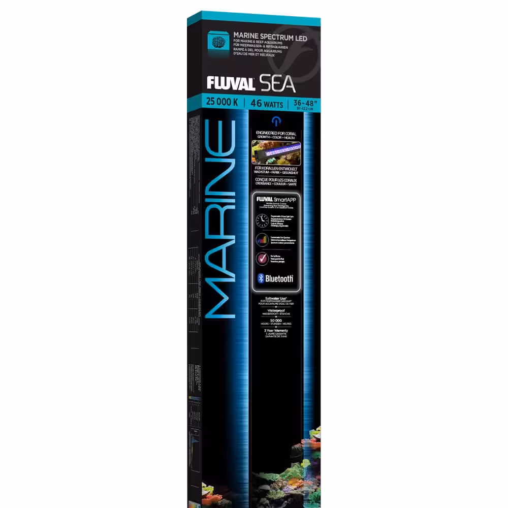Fluval Marine 3.0 Bluetooth LED, 46W, 36-48″ / 91-122 cm