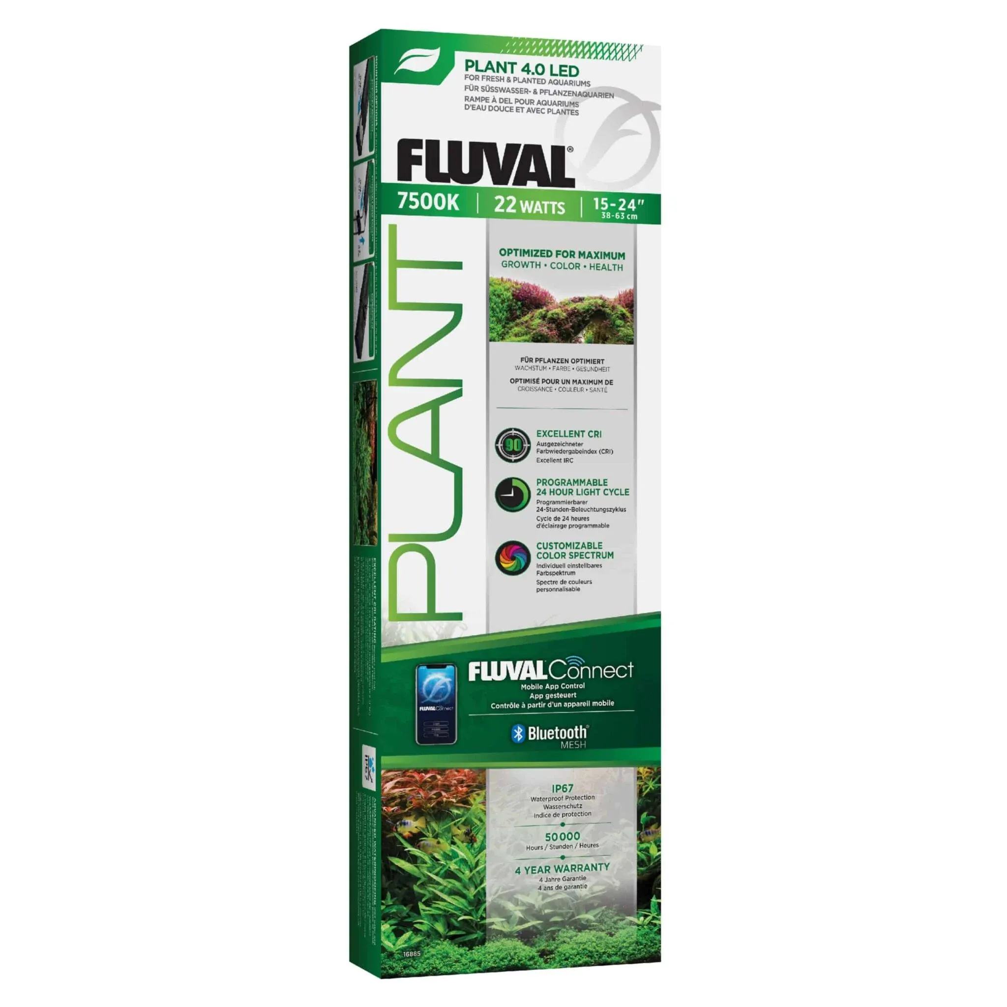 Fluval Plant 4.0 LED, 22W, 15-24″
