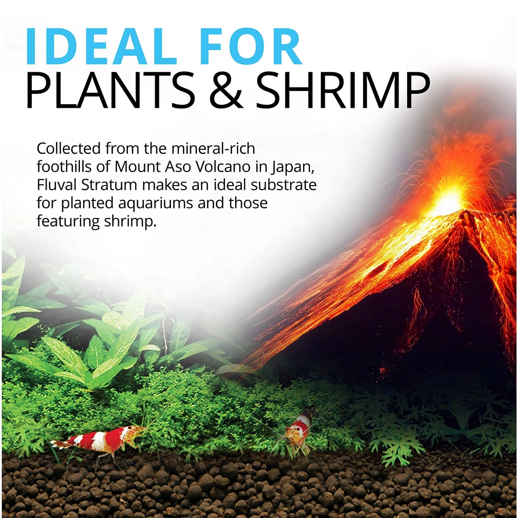 Fluval Plant and Shrimp Stratum 8 Kg Fluval Plant and Shrimp Stratum 8 Kg