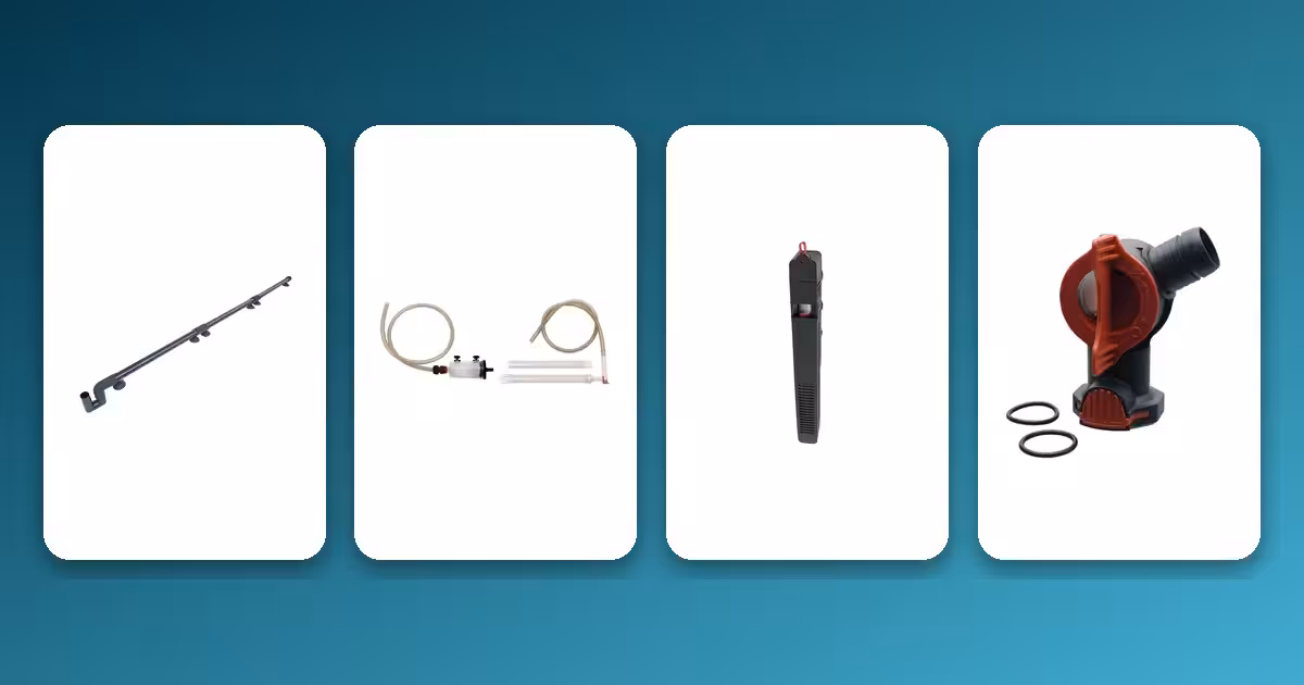 Fluval Equipment Guide: Parts, Media & Heaters Fluval Equipment Guide: Parts, Media & Heaters