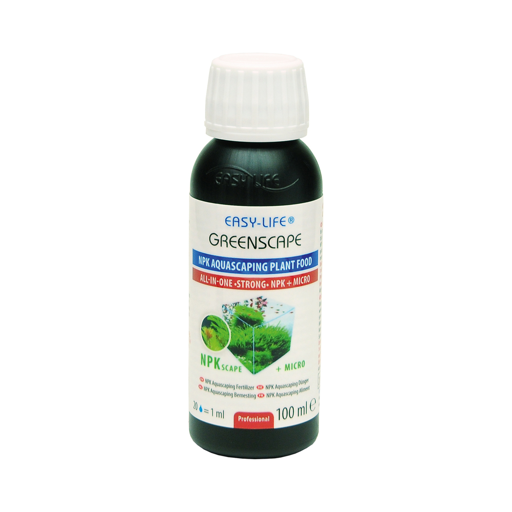 Easy Life GreenScape NPK + Micro Fertilizer For Aquascaping 100 ml Easy Life GreenScape NPK + Micro Fertilizer For Aquascaping 100 ml
