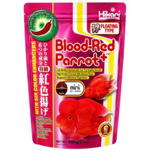 Hikari Blood Red Parrot Floating 600 Gm ( Mini Pellet )
