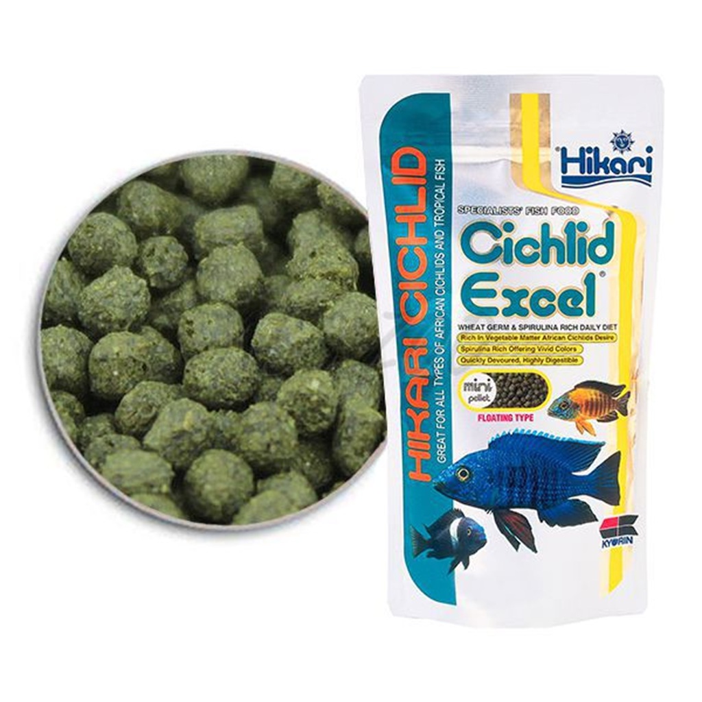 Hikari Cichlid Excel 250 gm Mini Pellet Hikari Cichlid Excel 250 gm Mini Pellet
