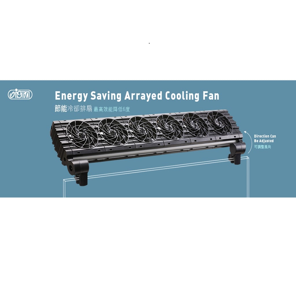 ISTA Energy Saving Arrayed Cooling 6 Fan ISTA Energy Saving Arrayed Cooling 6 Fan